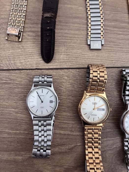 Вінтажні годинники casio seiko citizen