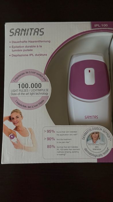 Фотоепілятор Sanitas IPL 100 (Німеччина) / Фотоэпилятор
