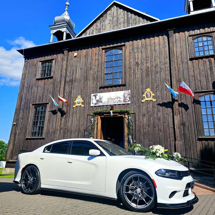 Auto do Ślubu Dodge Charger AmCar Wedding Samochód do ślubu na wesele
