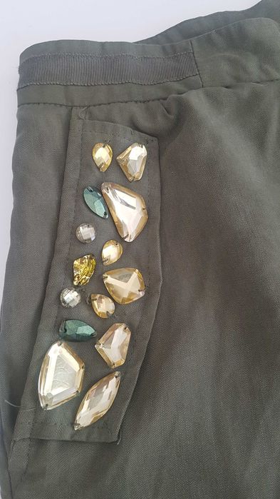 Spodenki  szorty  khaki H&M 40