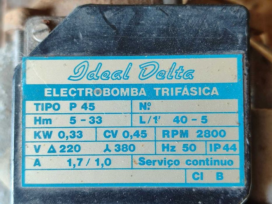 Electrobomba Trifásica