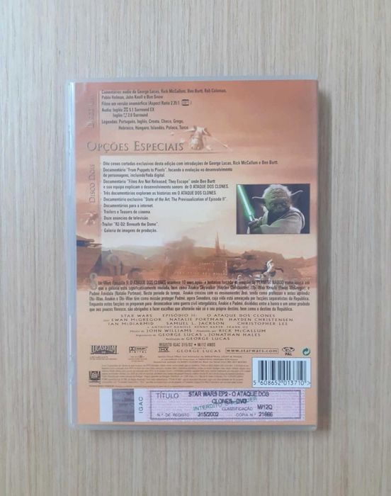 Star Wars II - O Ataque dos Clones (DVD)