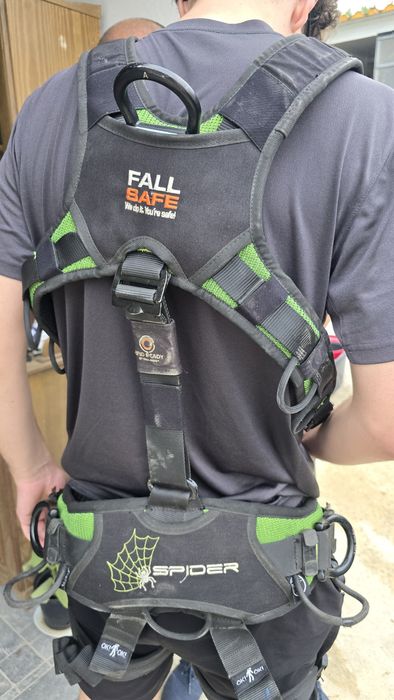 Arnês FALL SAFE SPIDER / SPINDEL S/M – equipamento profissional