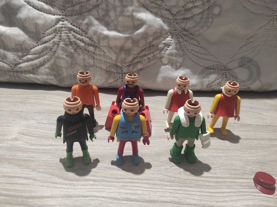 Conjunto de personagens Playmobil