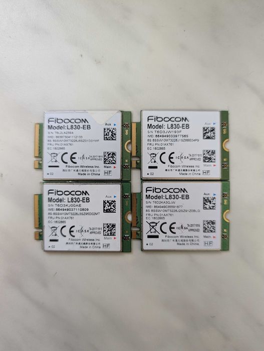 Fibocom L850 L830 LTE 4G модем M.2