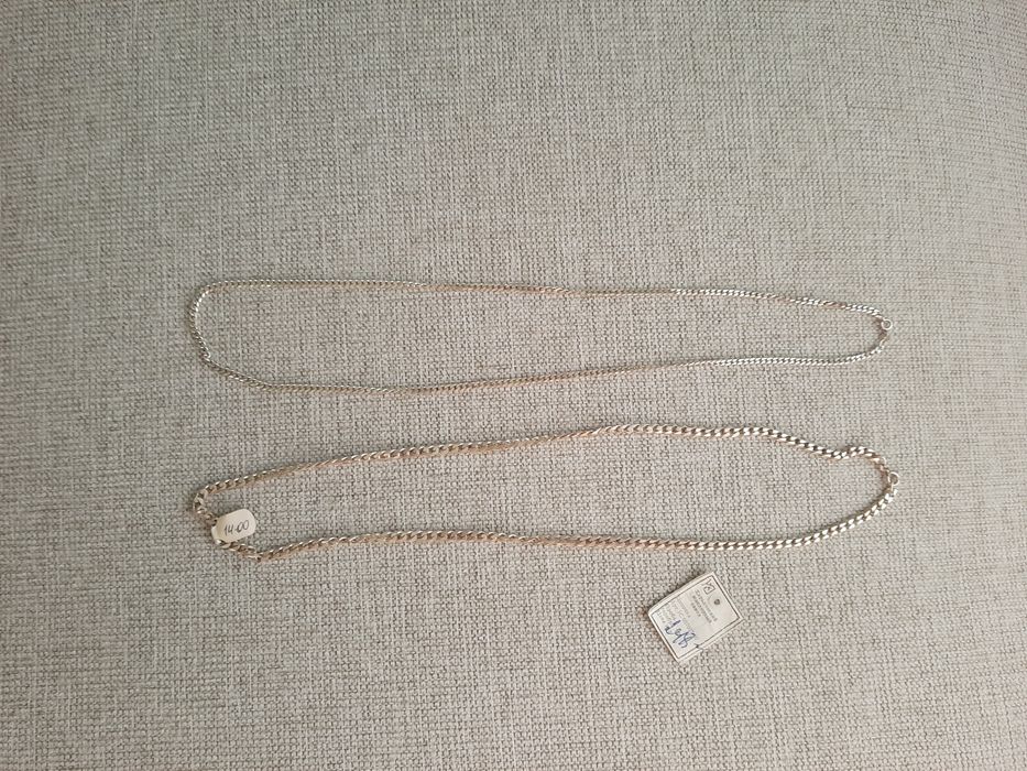 Цепочки серебро 16 и 30 грам длина 65 см