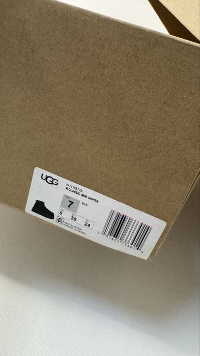 Угги UGG Classic Mini Dipper Platfform 38