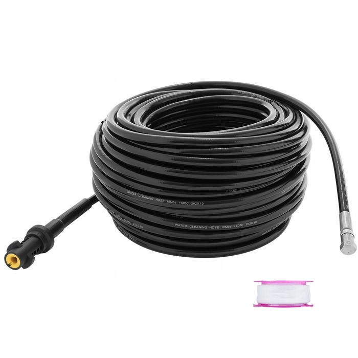 Wąż 30m do czyszczenia kanalizacji do Karcher K2 K3 K4 K5 K6 K7 Hd Hds