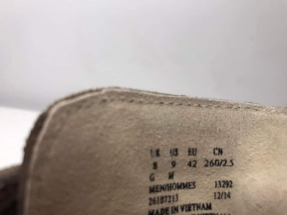 Półbuty meskie skórzane lekkie Clarks Rozmiar 42
