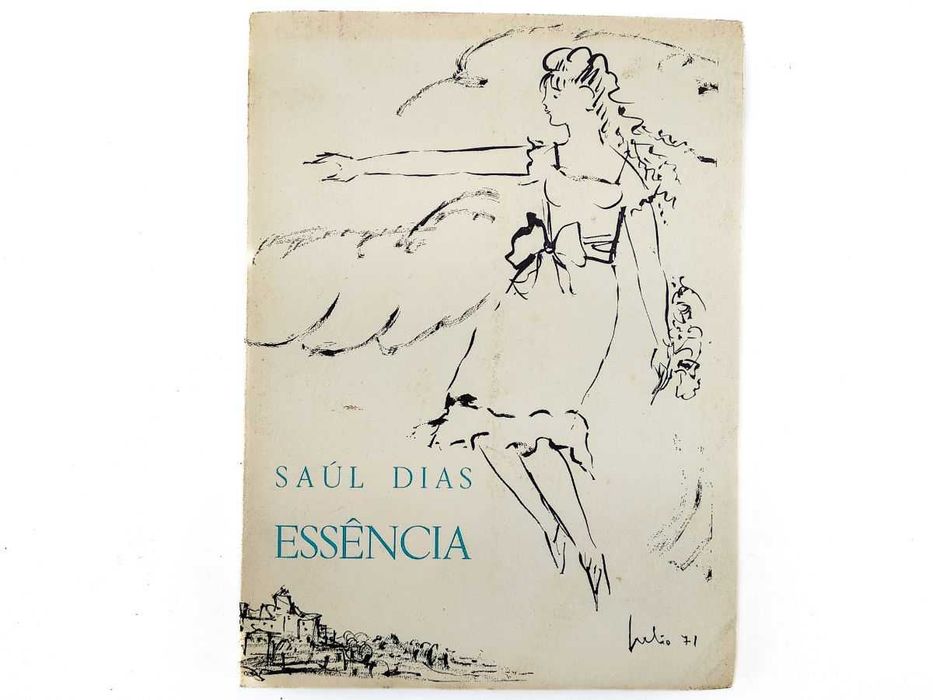 Saúl Dias – Júlio – Livro com desenho original