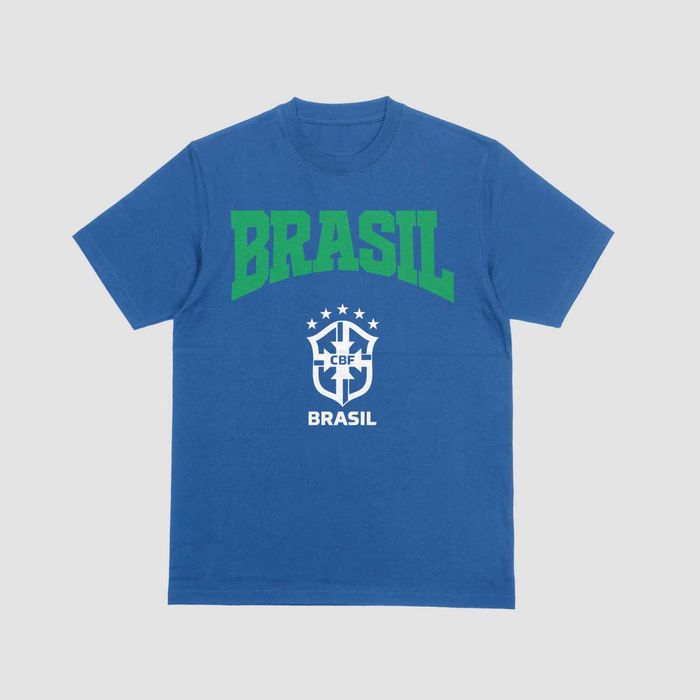 Camisola Brasil Mundial 2026 • Personalizada / "Vai Brasa" / Hexa • Algodão • Novo