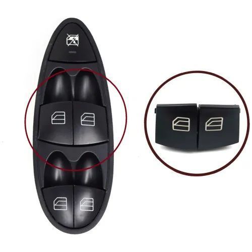 Par de botões / Teclas do comando dos vidros Mercedes Classe E W211