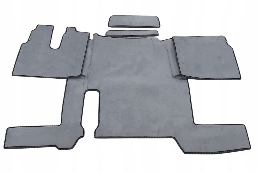 Dywaniki Maty MAN TGX 18-20 1szuflada automat Materiał Nubuck / Alcantara