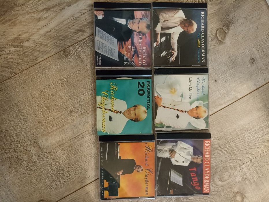 Richard Clayderman zestaw płyt CD.