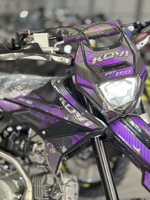 Пітбайк Kovi Pit 150X 19/16, є весь можельний ряд Безкоштовна доставка