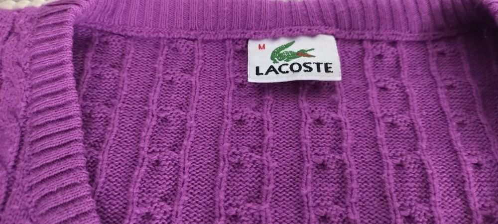 Sweter Lacoste damski