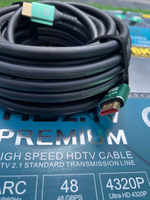 Кабель HDMI - HDMI V2.1  8K 48Gbps  10 метрів