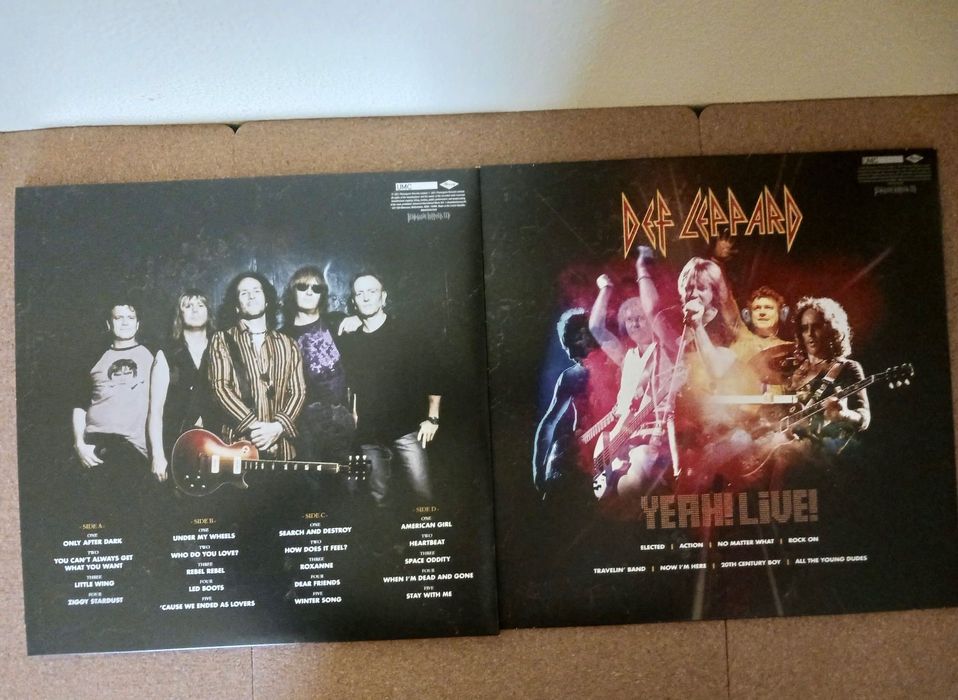 DEF LEPPARD Discografia Vinil NOVO