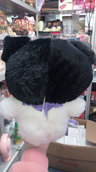 Дитяча іграшка куромі з ефектом дихання, музична 35 см