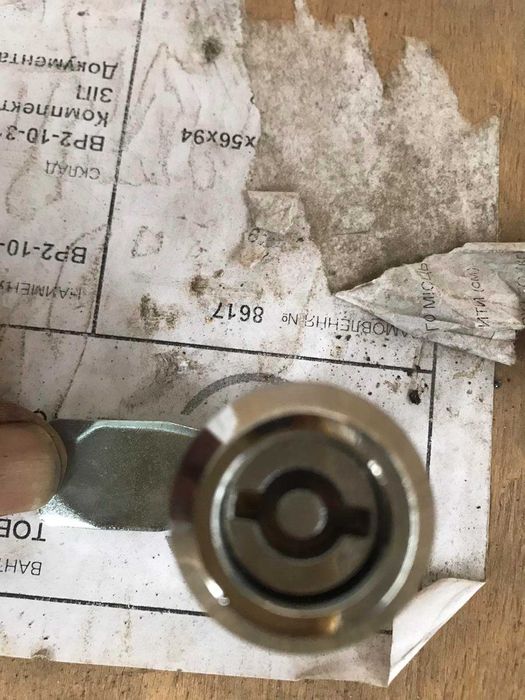 ЗШ1 и ЗШ1Т, Замок поворотно-прижим ЗШ, ЗС-2, хром, язык, ключ