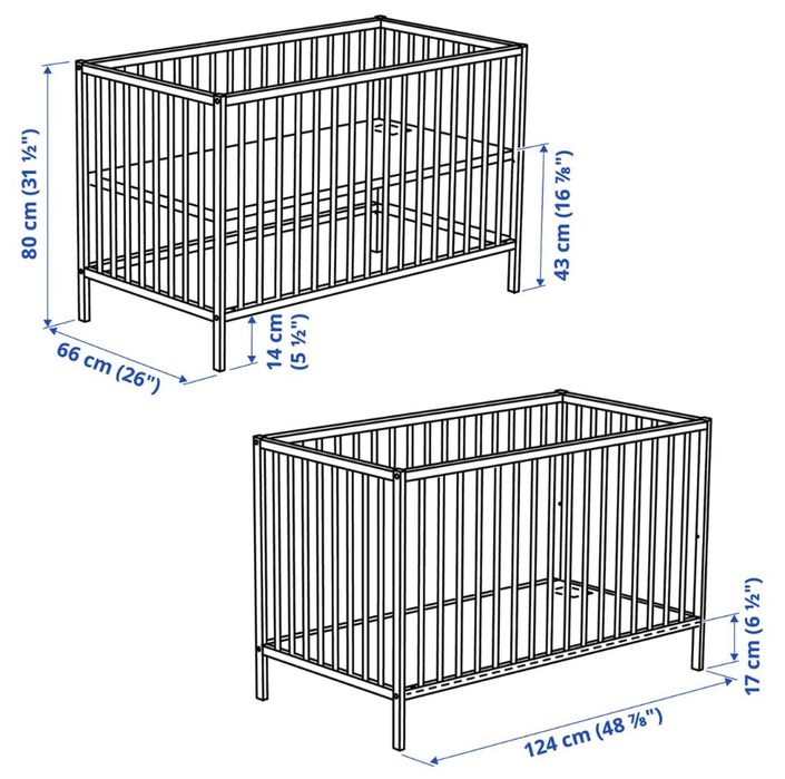 Berço IKEA em ótimo estado