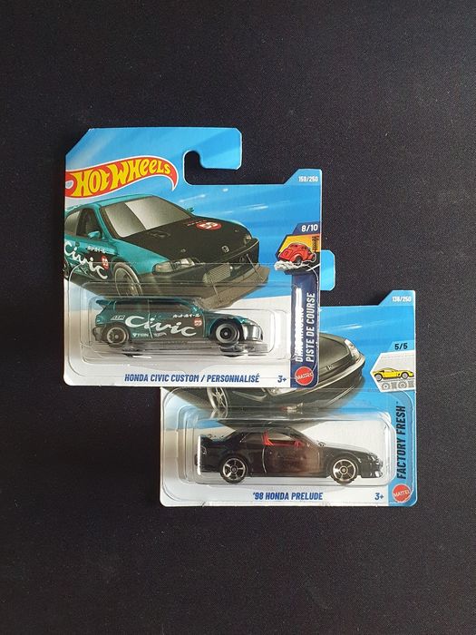 2 Hot Wheels Honda