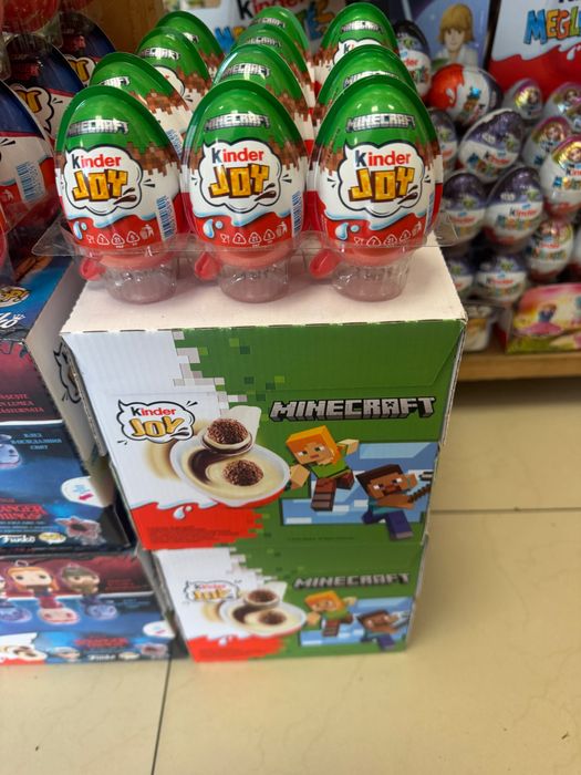 кіндер джой майнкрафт