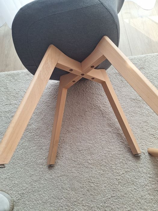 Krzesła tapicerowane 6 szt. Stan bdb