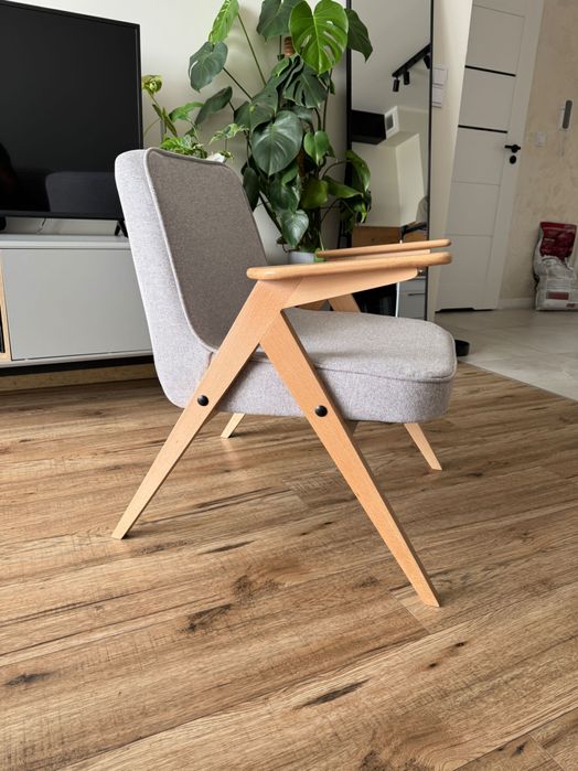 Fotel Bunny Zajączek Chierowski PRL LOFT Retro