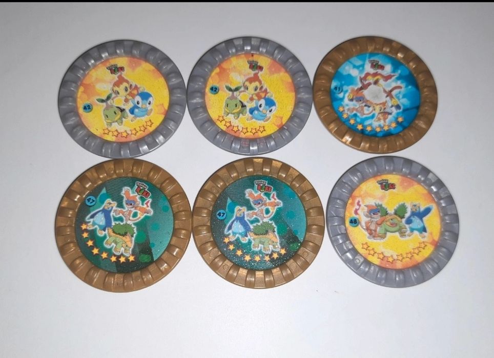 Pokemon tazos roks especiais
