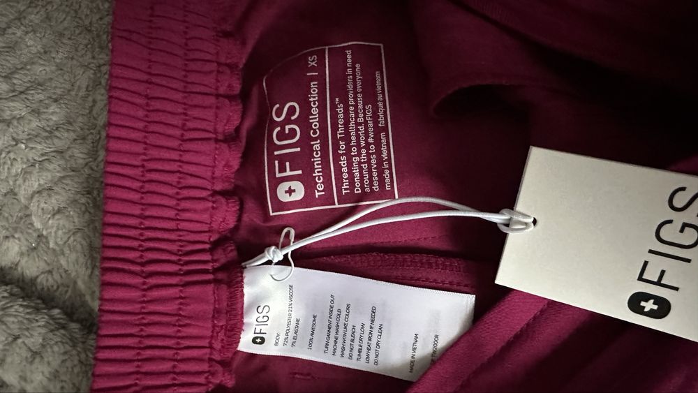 Медичні Штани (jogger) Figs в рожевих кольорах
