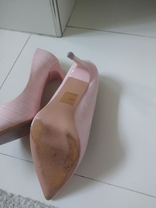Sapatos cor de rosa