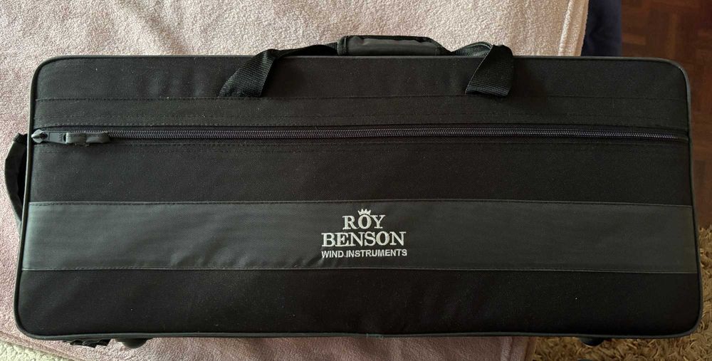 Saxofone Alto Roy Benson AS202K Preto