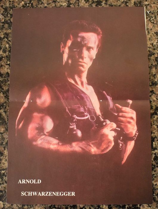 Cinema: Posters: "Commando" e "St. Elmo's Fire"