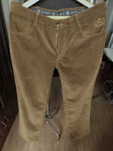 Джинсы вельвет Frans Holeman Germany w34 brown.