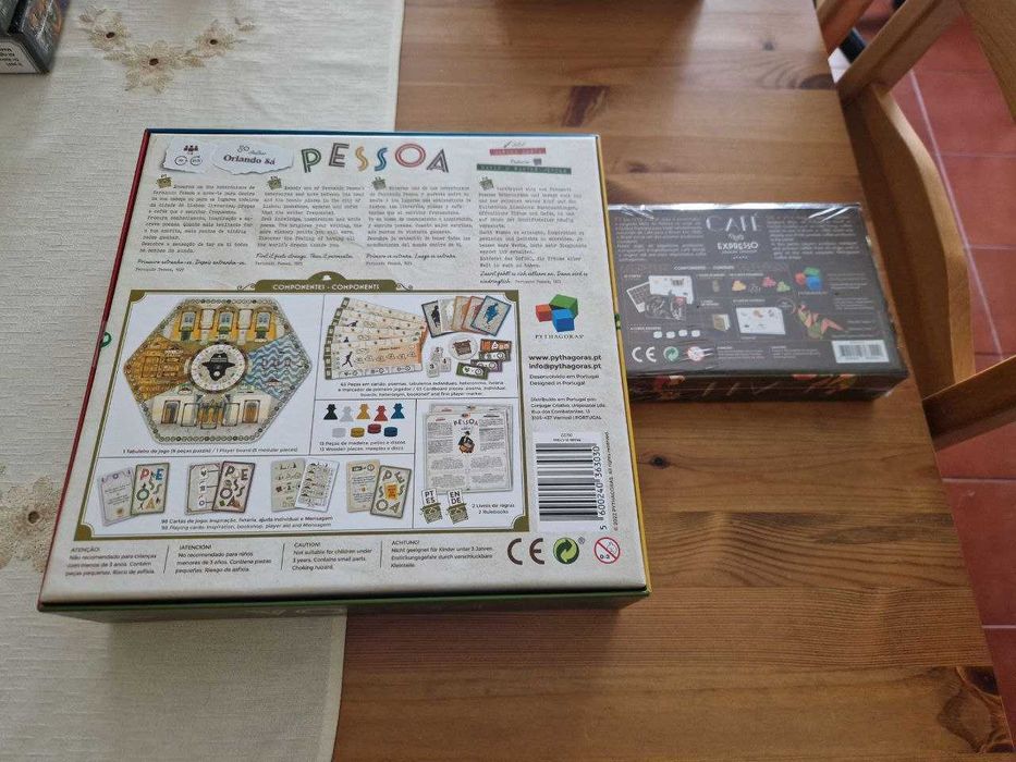 Pessoa + Cafe Pythagoras pack Jogos Tabuleiro