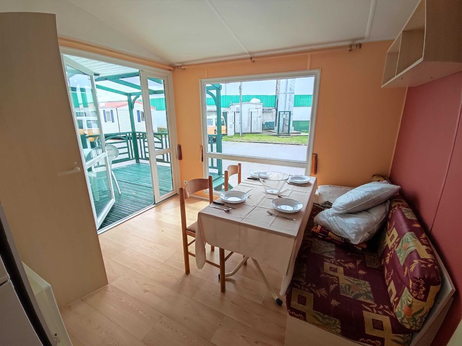 Mobil Home T2 IRM com grande alpendre - Esplanada|  oferta trasnporte