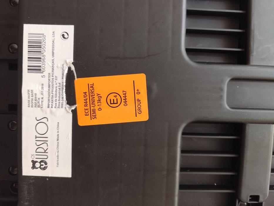 Ovo + base isofix grupo 0+