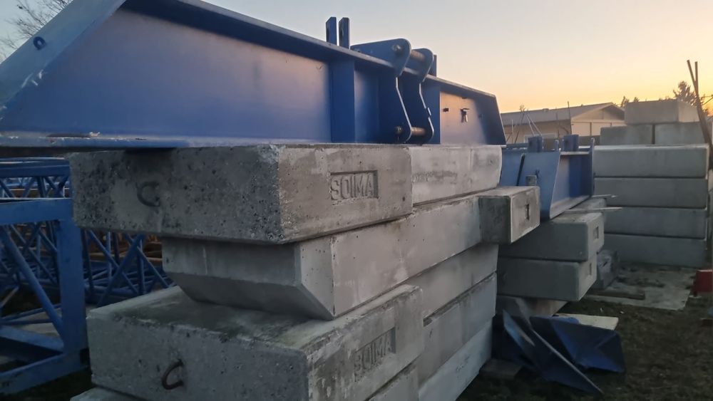 Grua SGT85 SOIMA 55 m Lança 6 t