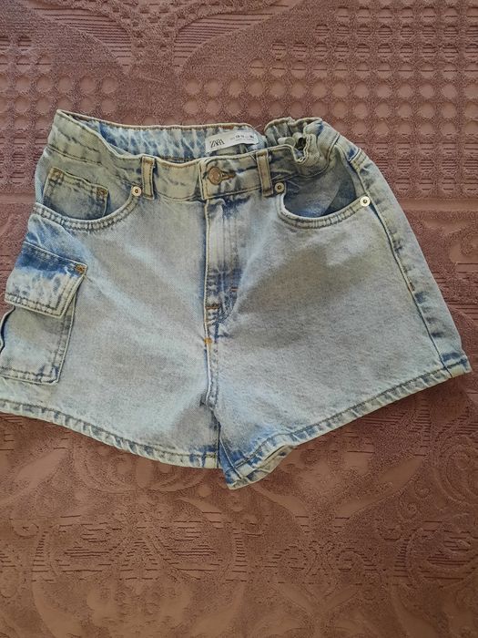 Джинсовые шорты Zara