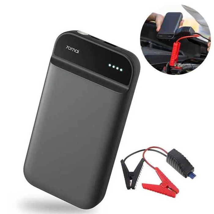 Пуско-зарядний пристрій 70mai Jump Starter PS01 11100mAh 600A Чорний