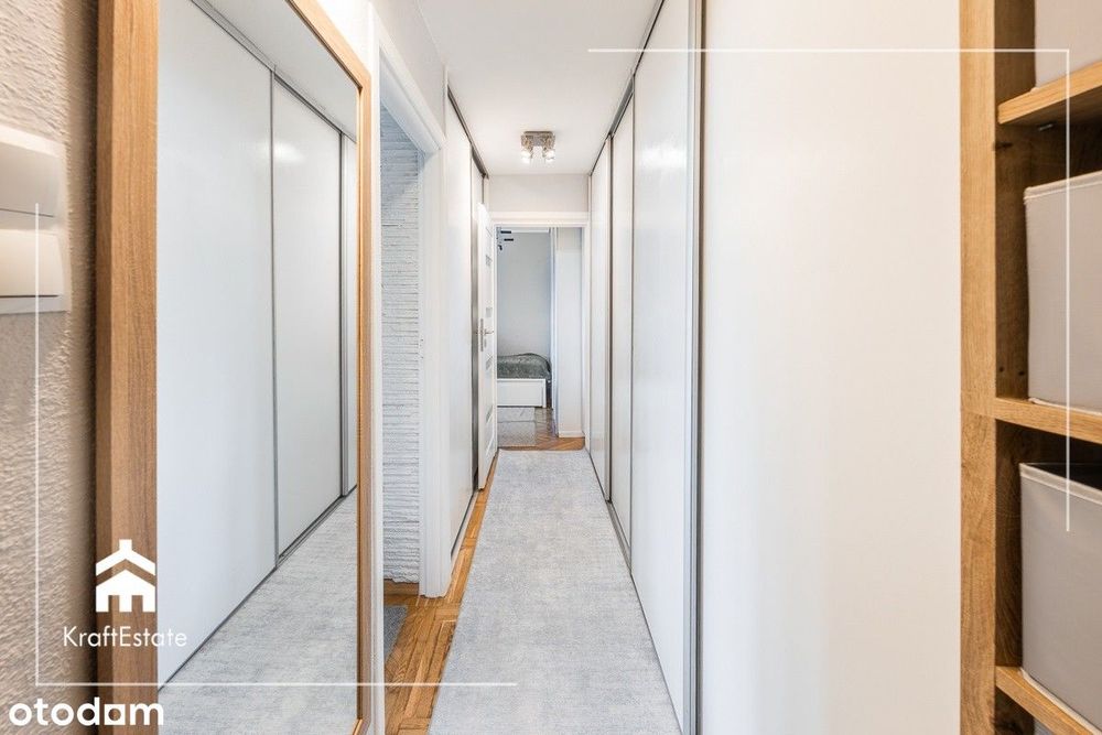 2 pokoje 44m² Rataje, loggia, blisko uczelni