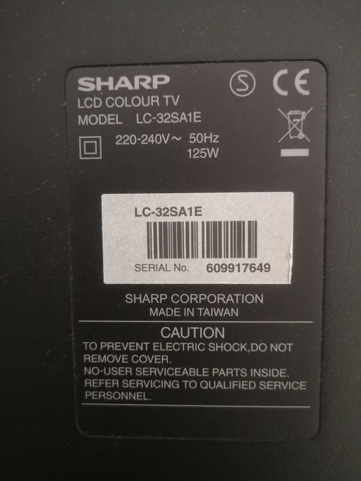 Televisão Sharp LCD 32" LC-32SA1E