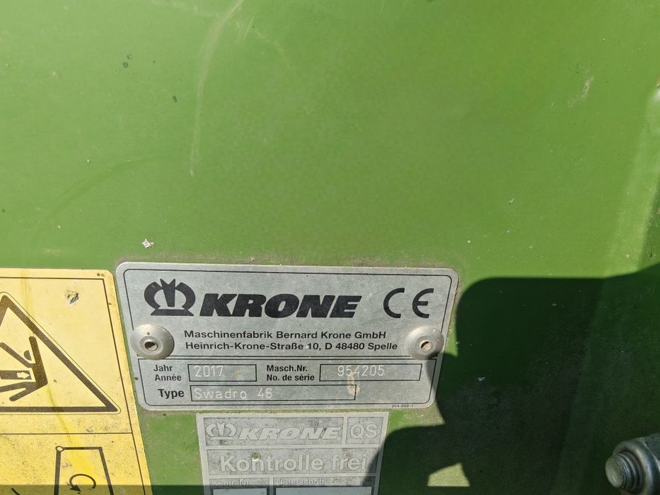 Zgrabiarka Krone Swadro 46