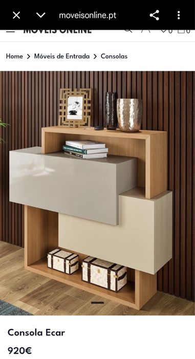 Consola para sala ou hall