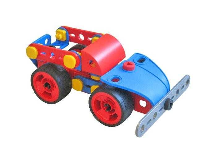 Konstrukcyjne klocki skręcanki ToolBoxAdvanced 70el 6 mod 5+ Meccano