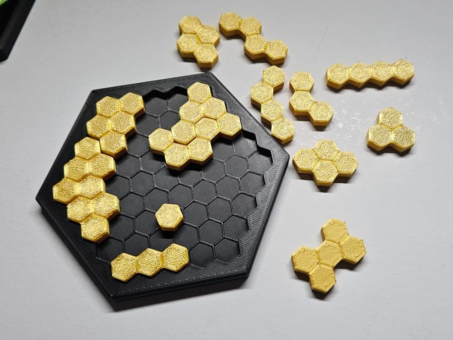 Quebra-Cabeças Hexagonal 5x5 - Nível Difícil