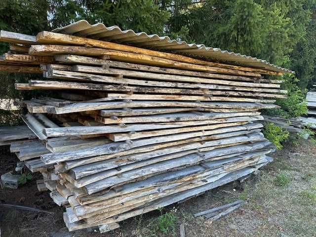 Bale dębowe suche sezonowane (3 lata) grubość 5cm