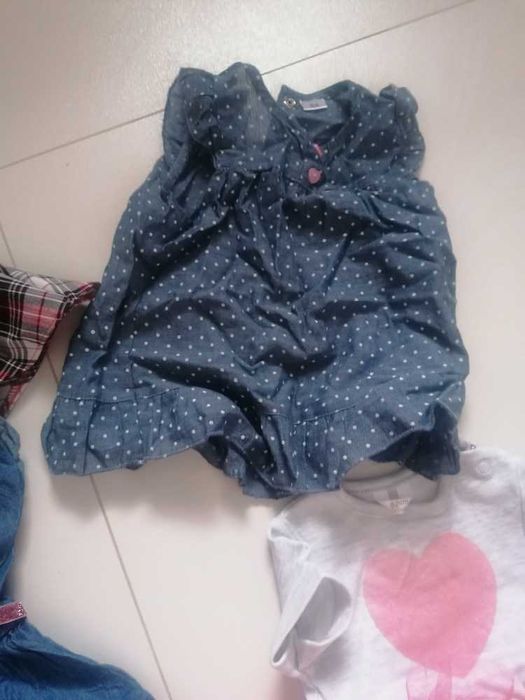 Paka ubrań dziewczynka 62-68