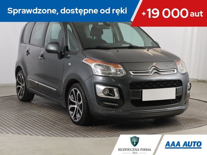 Citroën C3 Picasso 1.6 i Exclusive , Salon Polska, Serwis ASO, Klimatronic, Tempomat,